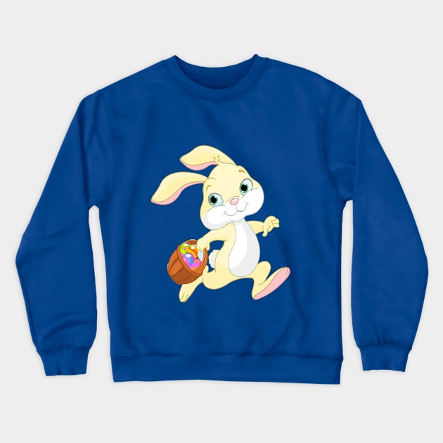 easter bunny Crewneck Sweatshirt by creativeminds